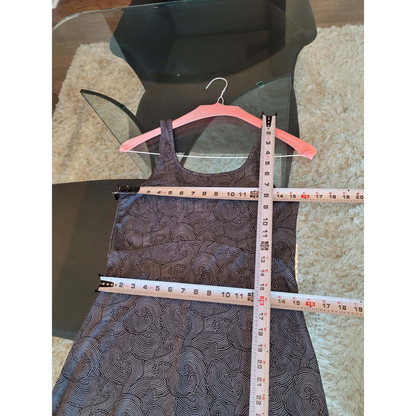 Columbia Dress Women S-P Gray Sleeveless Maxi Performance Fishing Gear