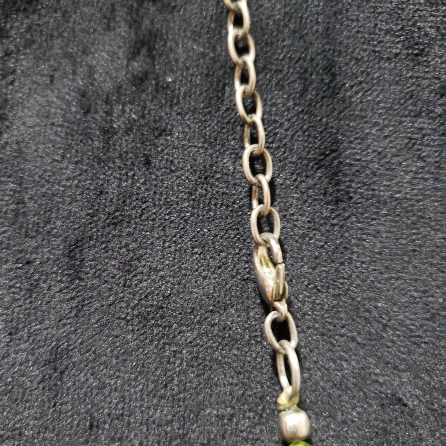 Women's Vintage Murano Glass Beaded with Lobster Clasp Long Necklace