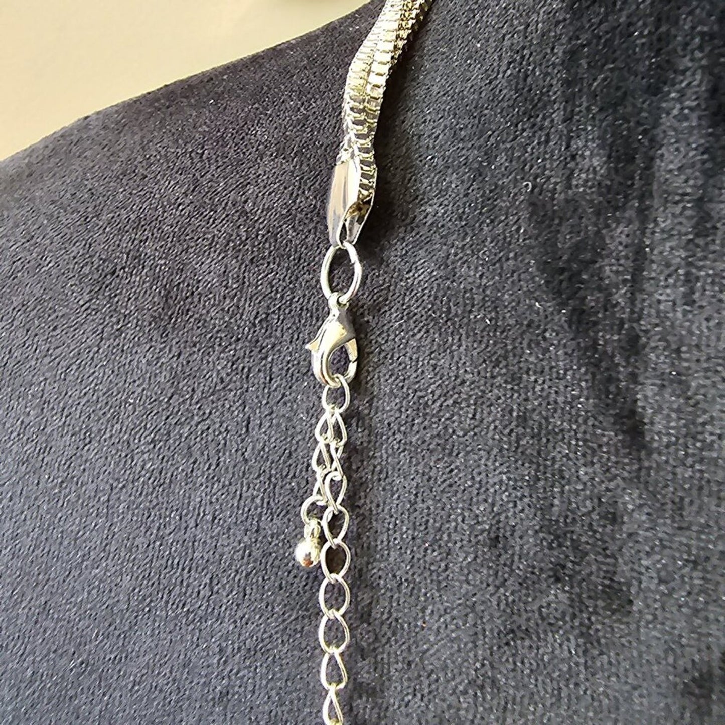Womens Fashion Gold Tone 3 Layered Chain Necklace Jewelry with Lobster Clasp