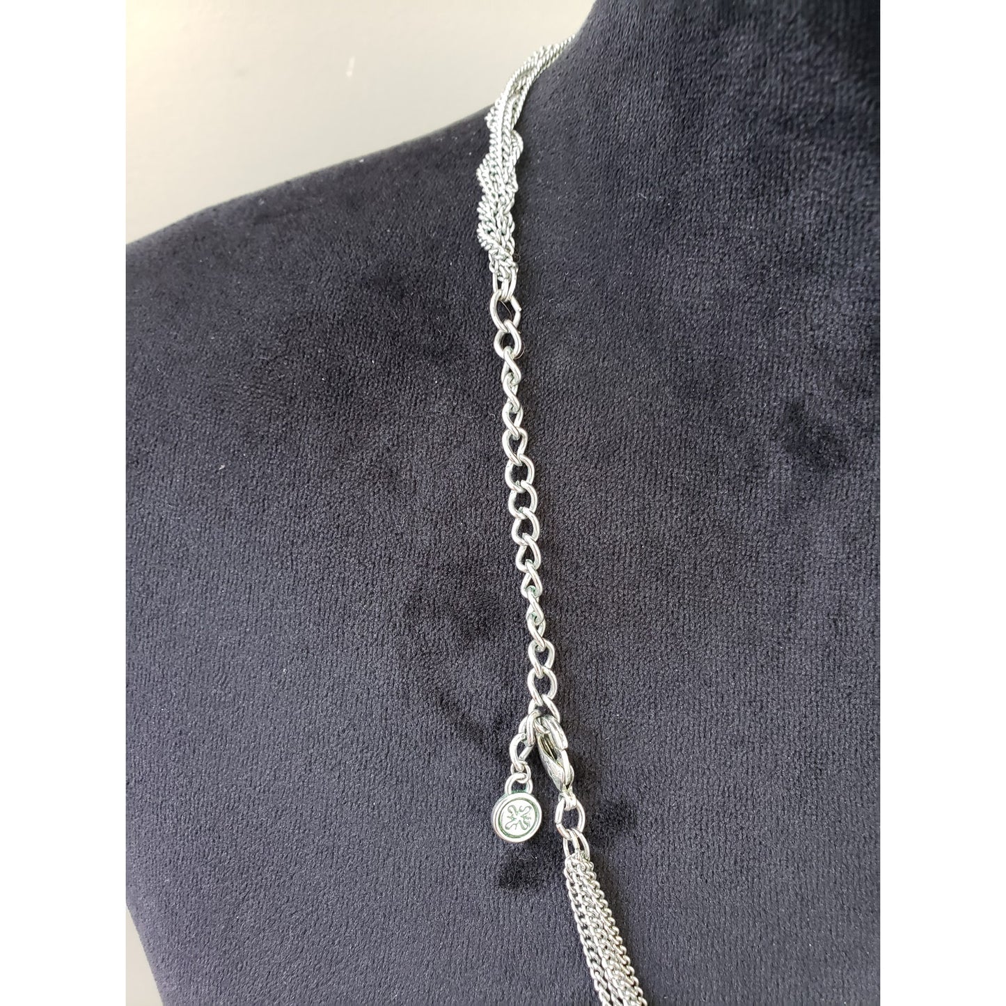 Womens Silver Tone Multi Chains Y Shape Long Tassel Necklace Jewelry w/ Lobster
