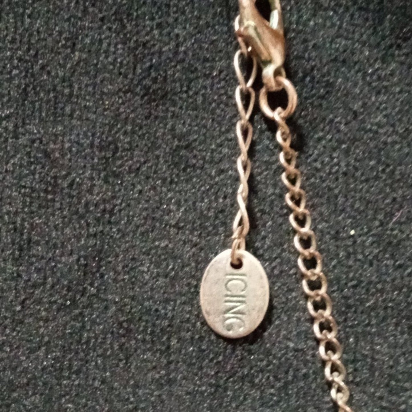 Womens Fashion Chunky Silver Tone Sweater Chain Charm Tassel Pendant Necklace