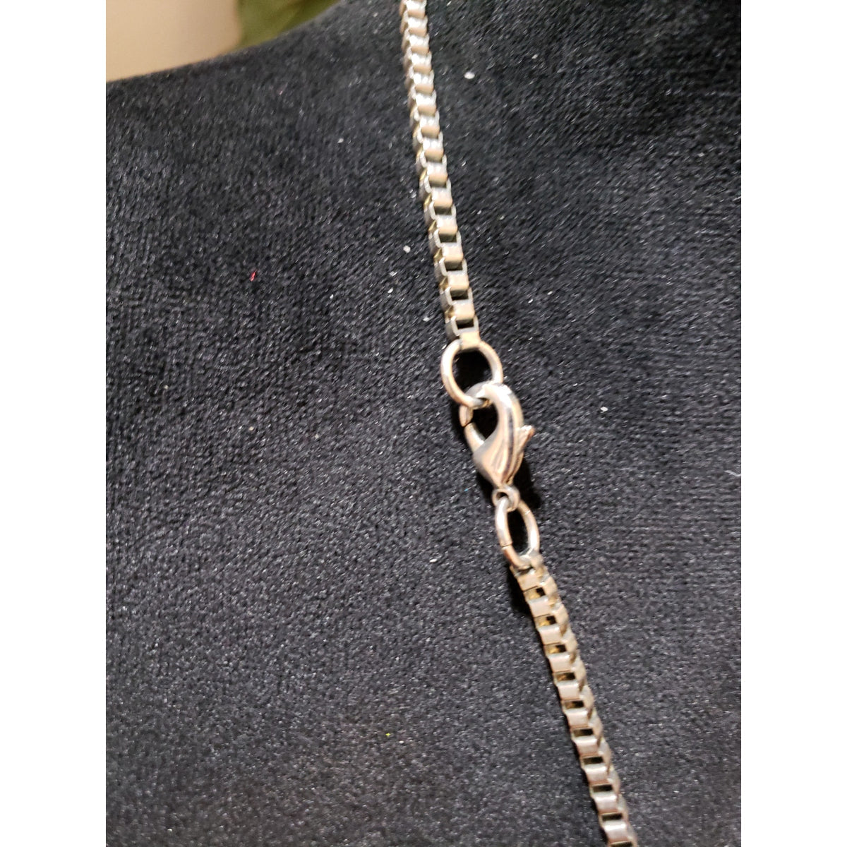 Womens Silver Tone Baroque Pearl Teardrop Glass Beads Cluster Necklace Jewelry