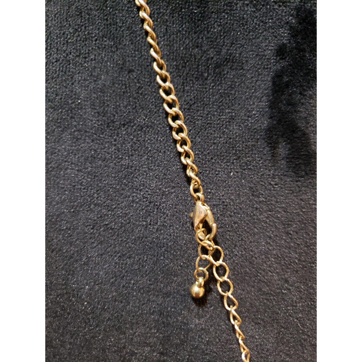 Womens Fashion Gold Tone Knot Drop Rings Chain Tassel Lariat Necklace Jewelry