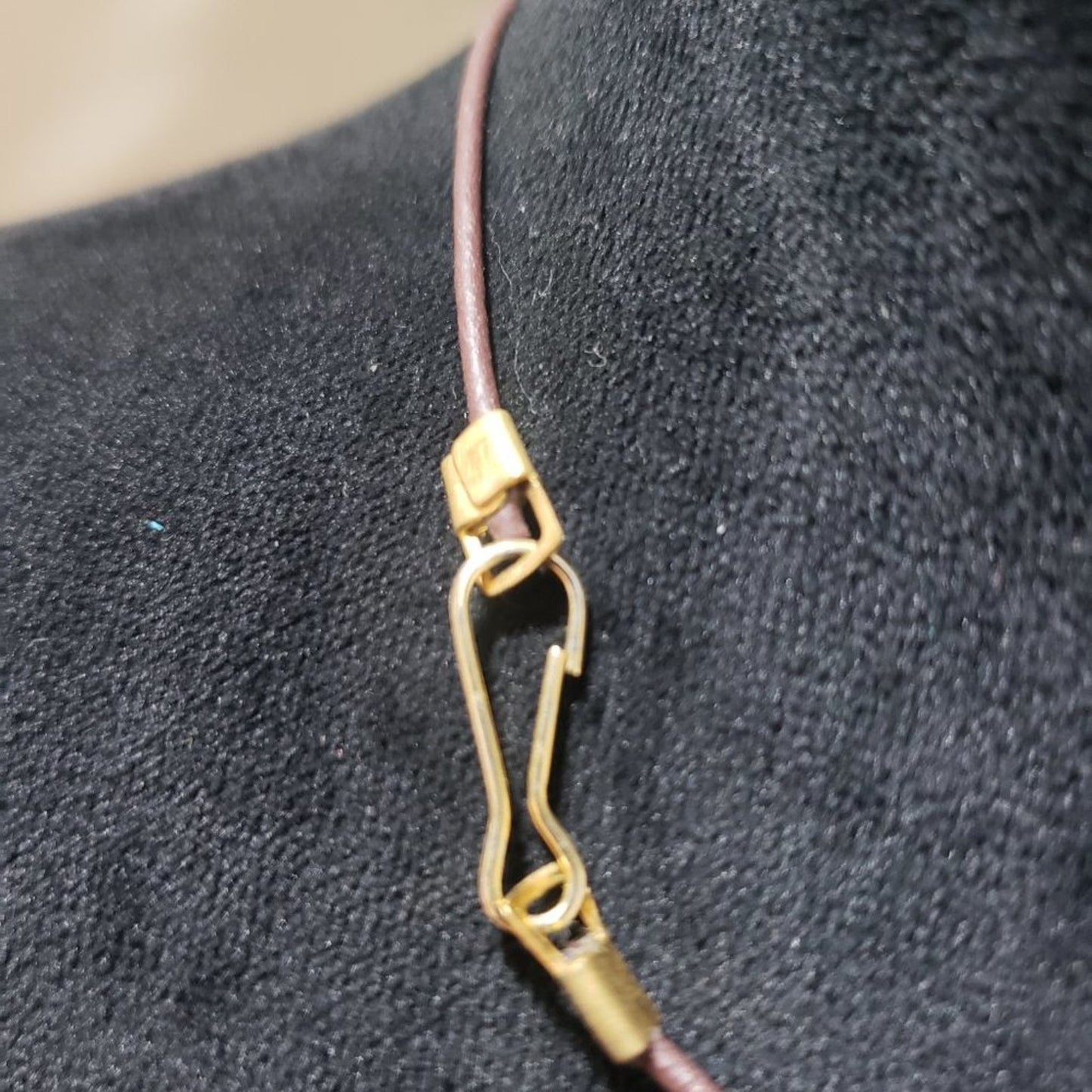 Women Fashion Elegant Red Jasper Stone Bead Freeform Pendant Collar Necklace