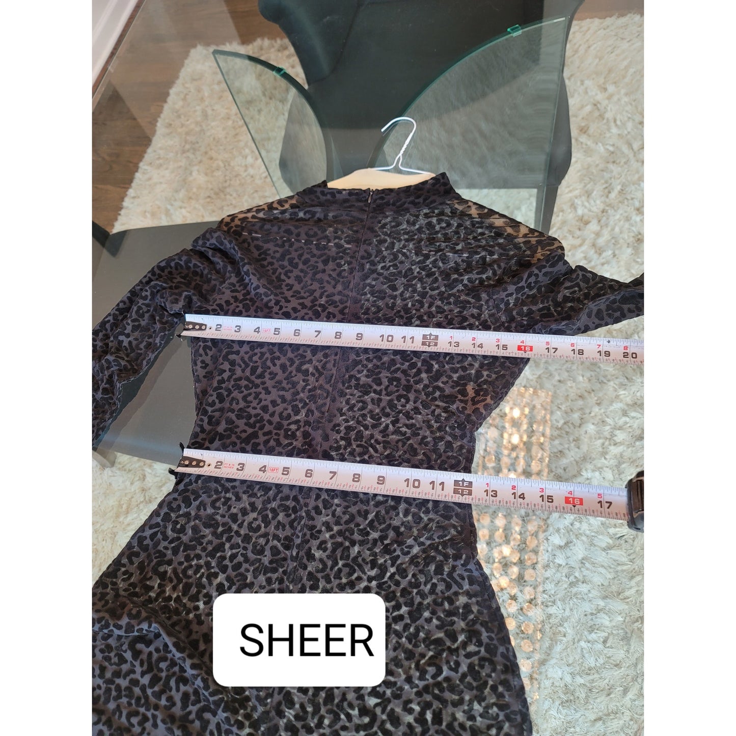 Lane Bryant Jumpsuit Women Size S Brown Metallic Wide Leg Long Sleeve Belted