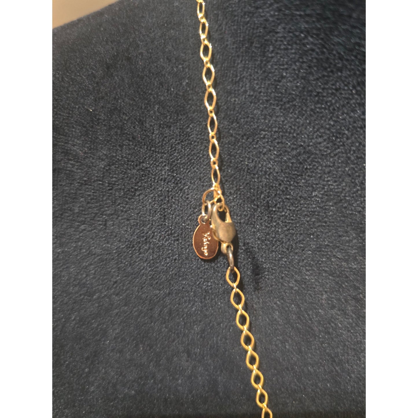Women's Multicolor Pendent Necklace With Lobster Chain Claw Clasp