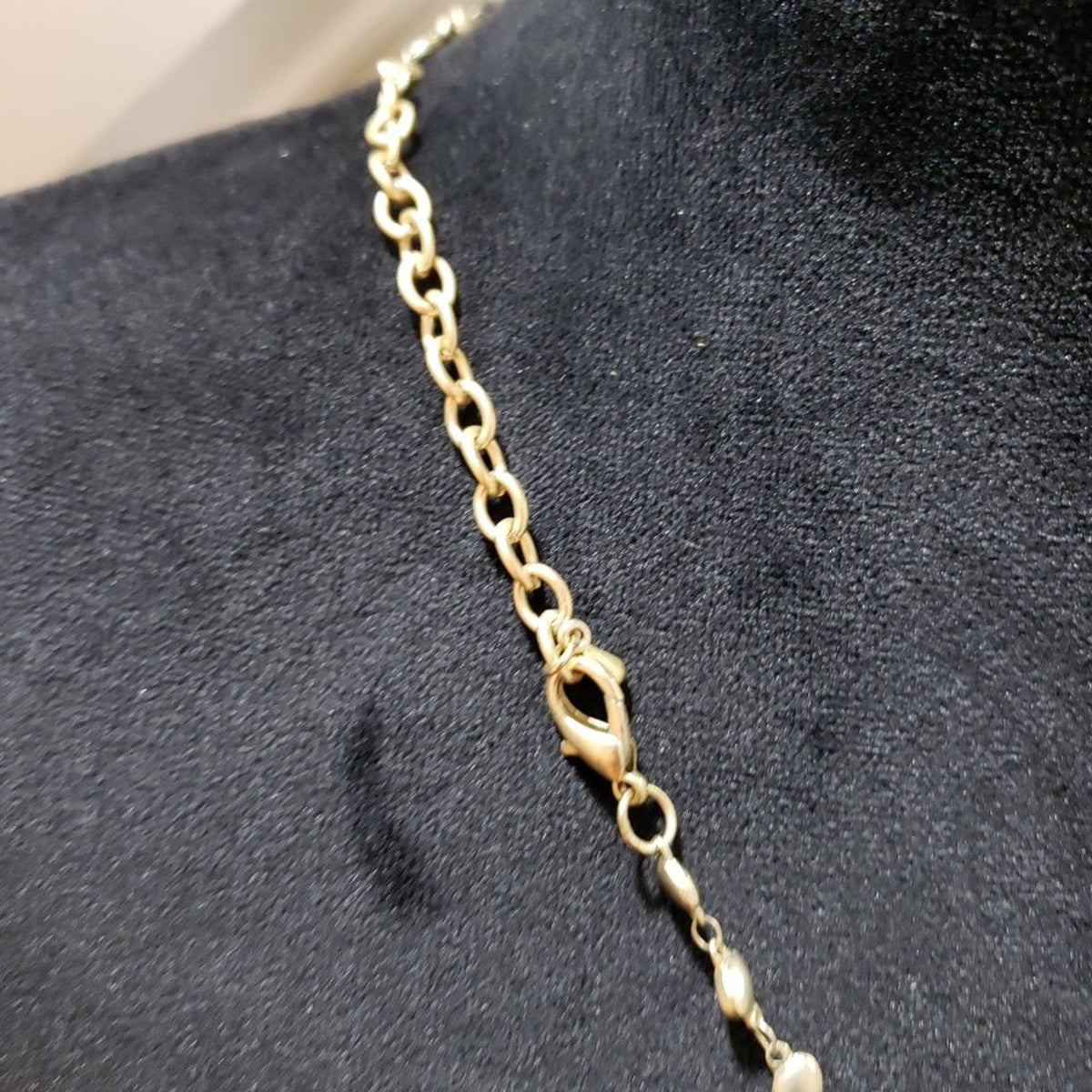 Women Fashion Clear Faceted Round Glass Beaded Collar Necklace w/ Lobster Clasp