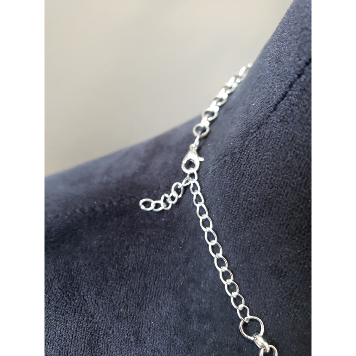 Women's Pink Bubble Bead Necklace Statement Lobster Clasp Silver Tone