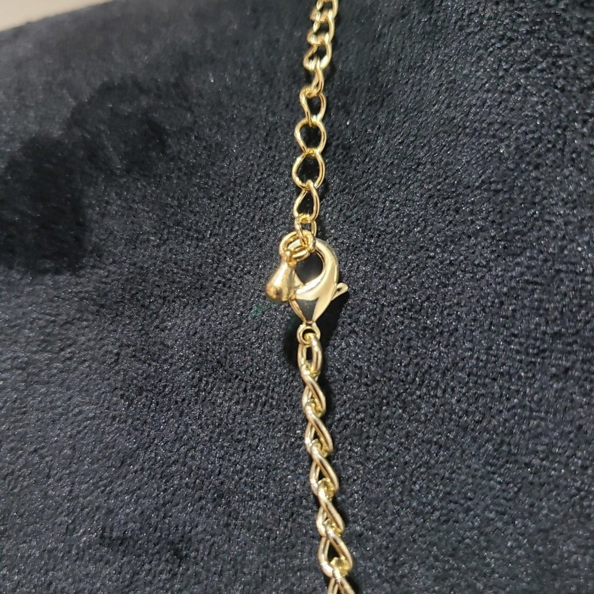 Alilang Golden Tone Enamel Flower and Butterfly Bib Statement Necklace Rhineston