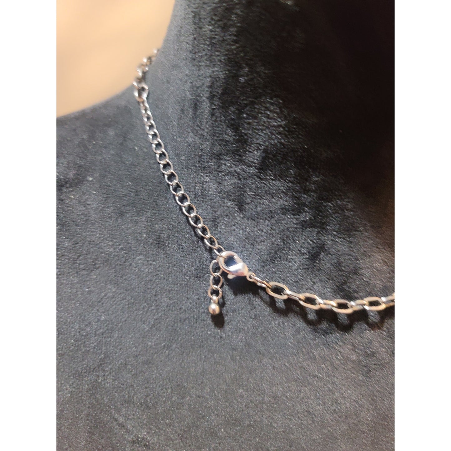 Women's Multicolor Beaded Statement Necklace With Lobster Clasp Fashion Jewelry