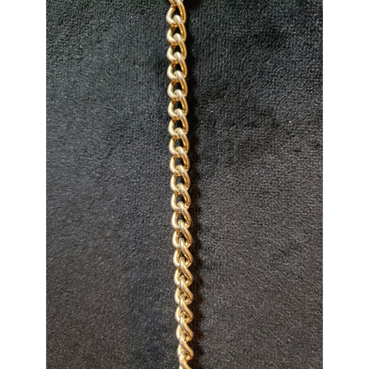 Womens Fashion Gold Tone Agate Stones Station Curb Chain Long Necklace Jewelry