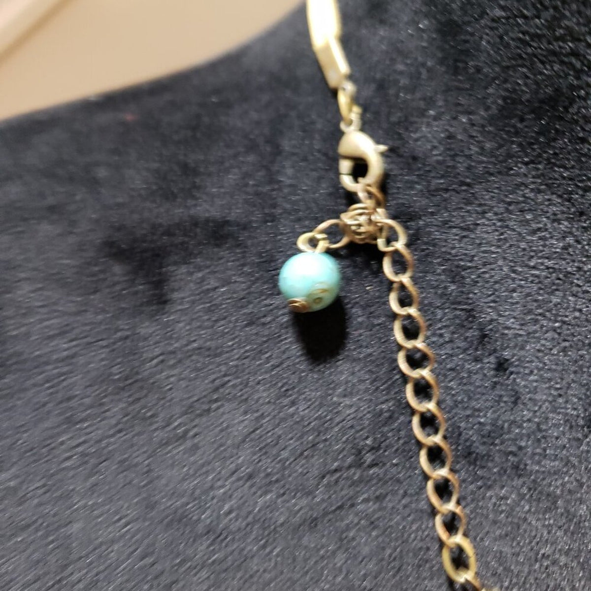 Womens Fashion Multicolor Acrylic Disc Bead Collar Necklace with Lobster Clasp