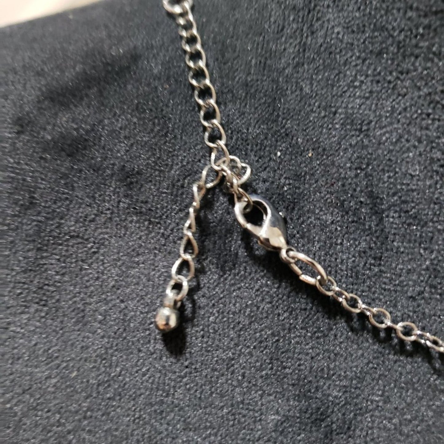 Women Fashion Crystal Estate Gloria Vanderbilt Two Row Necklace with Lobster Cla