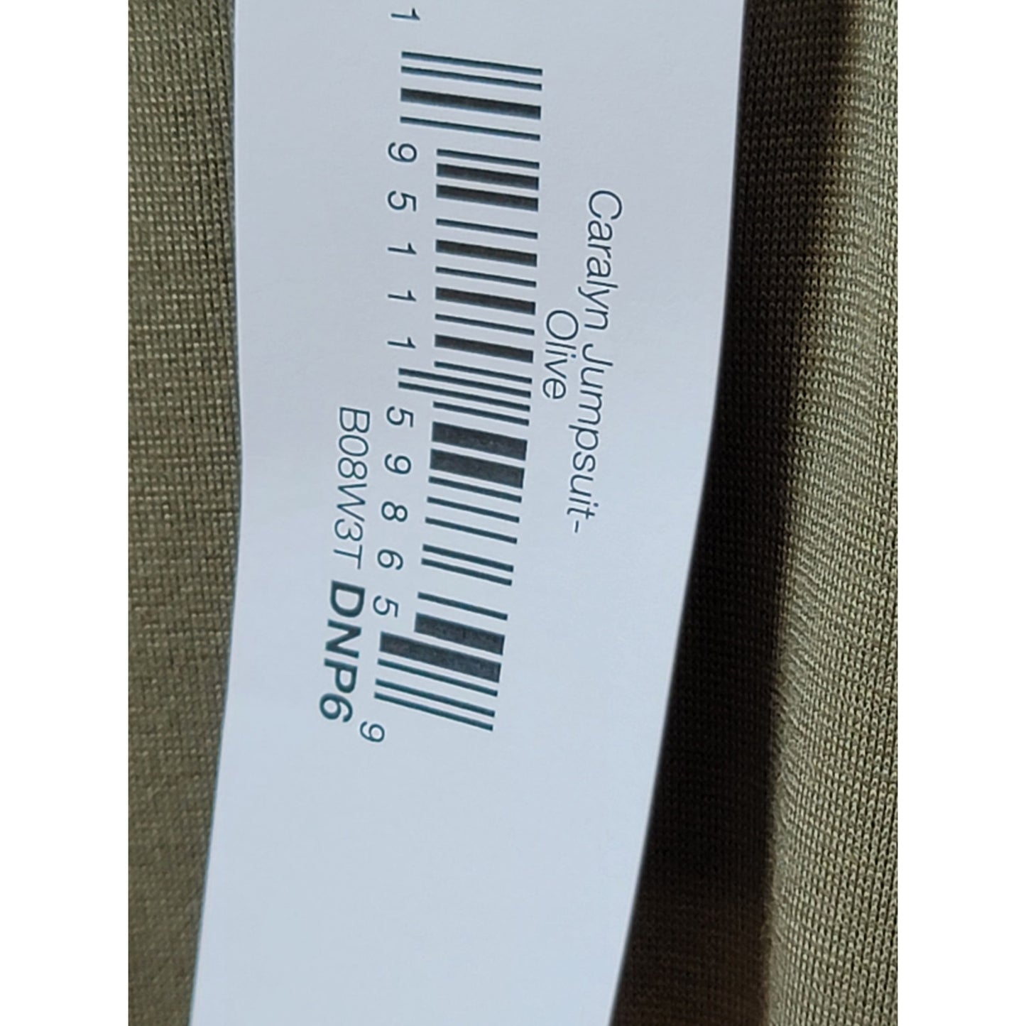 Caralyn Mirand The Drop Jumpsuit Women Large Green Wide Leg Belted V Neck Outfit