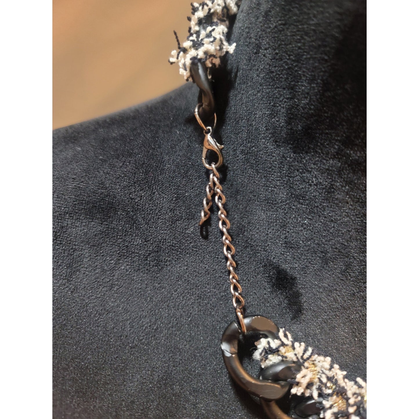 Women's Statement Pearl Charm Necklace With Lobster Clasp Fashion Jewelry