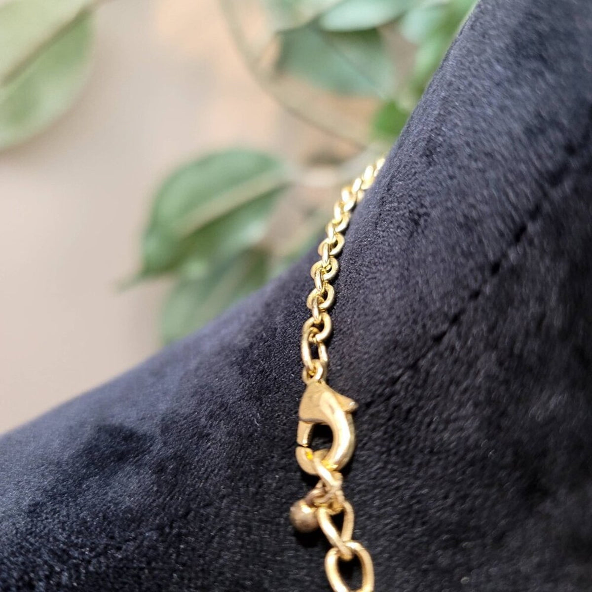 Womens Gold Tone Multiple Drop Layered Bead Necklace Jewelry with Lobster Clasp