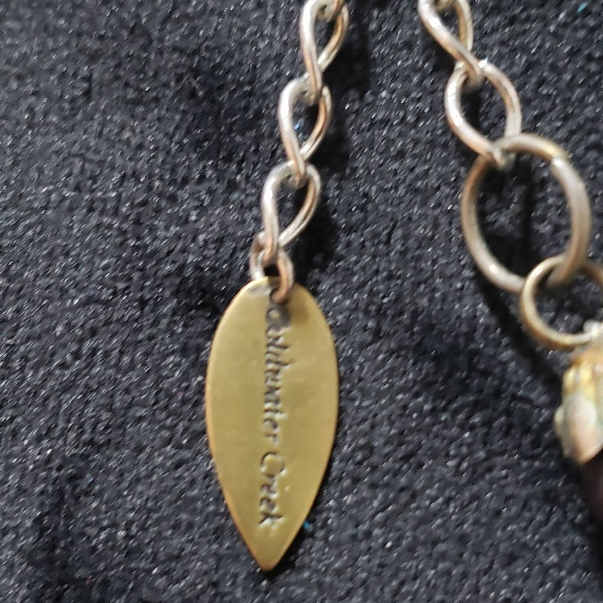 Coldwater Creek Women's Gold & Brown Multilayer Round Twisted Beaded Necklace