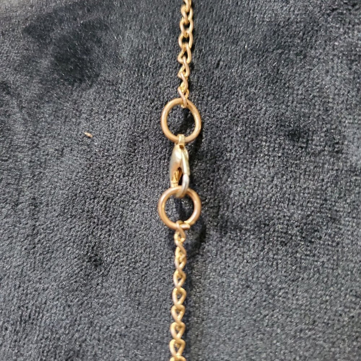 Women's Gold Silver Gunmetal Chevron Style Pendant Necklace