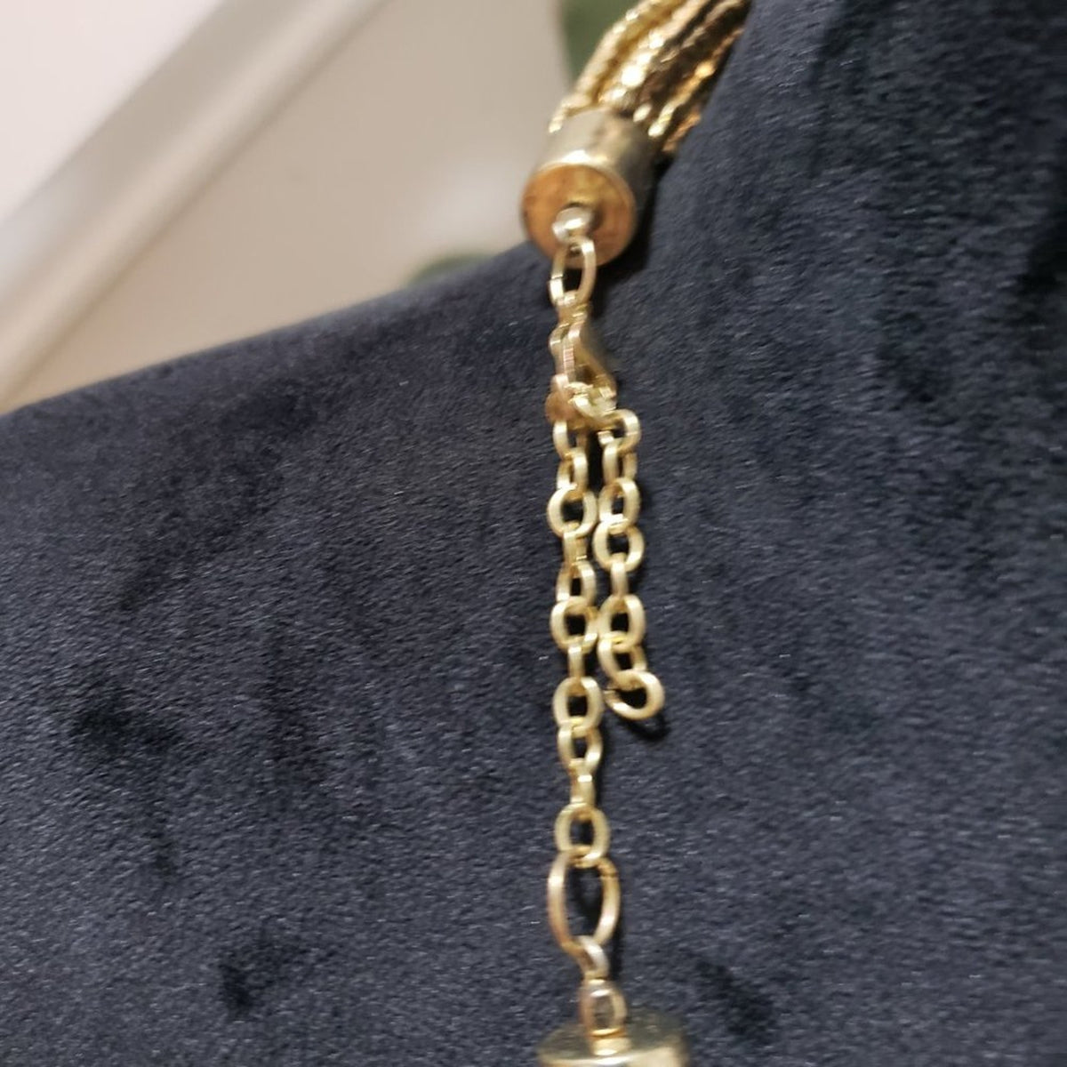 Women Gold Silver Multilayer Round Beaded Lobster Clasp Fashion Jewelry Necklace