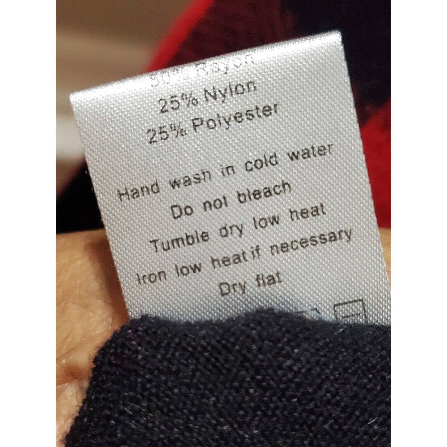 Ninexis Women's Black Rayon Scoop Neck Long Sleeve Knee Length Dress Size 2X