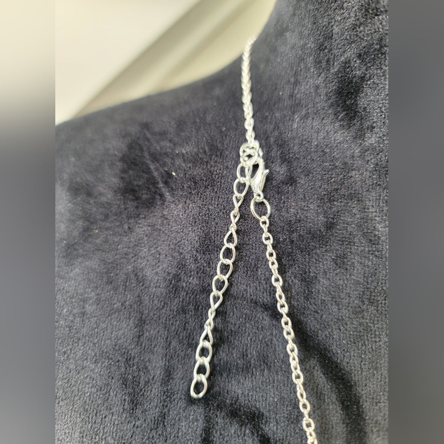 Long Red Pendant Necklace
