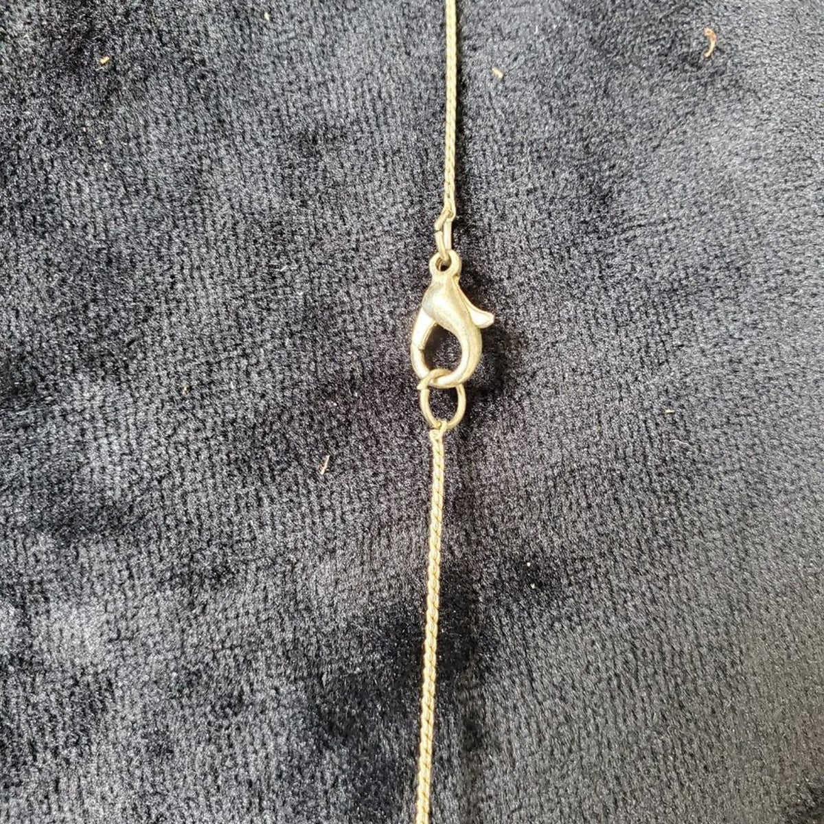 Women's Gold-Tone Pearls Double Layer Chain with Lobster Clasp Necklace