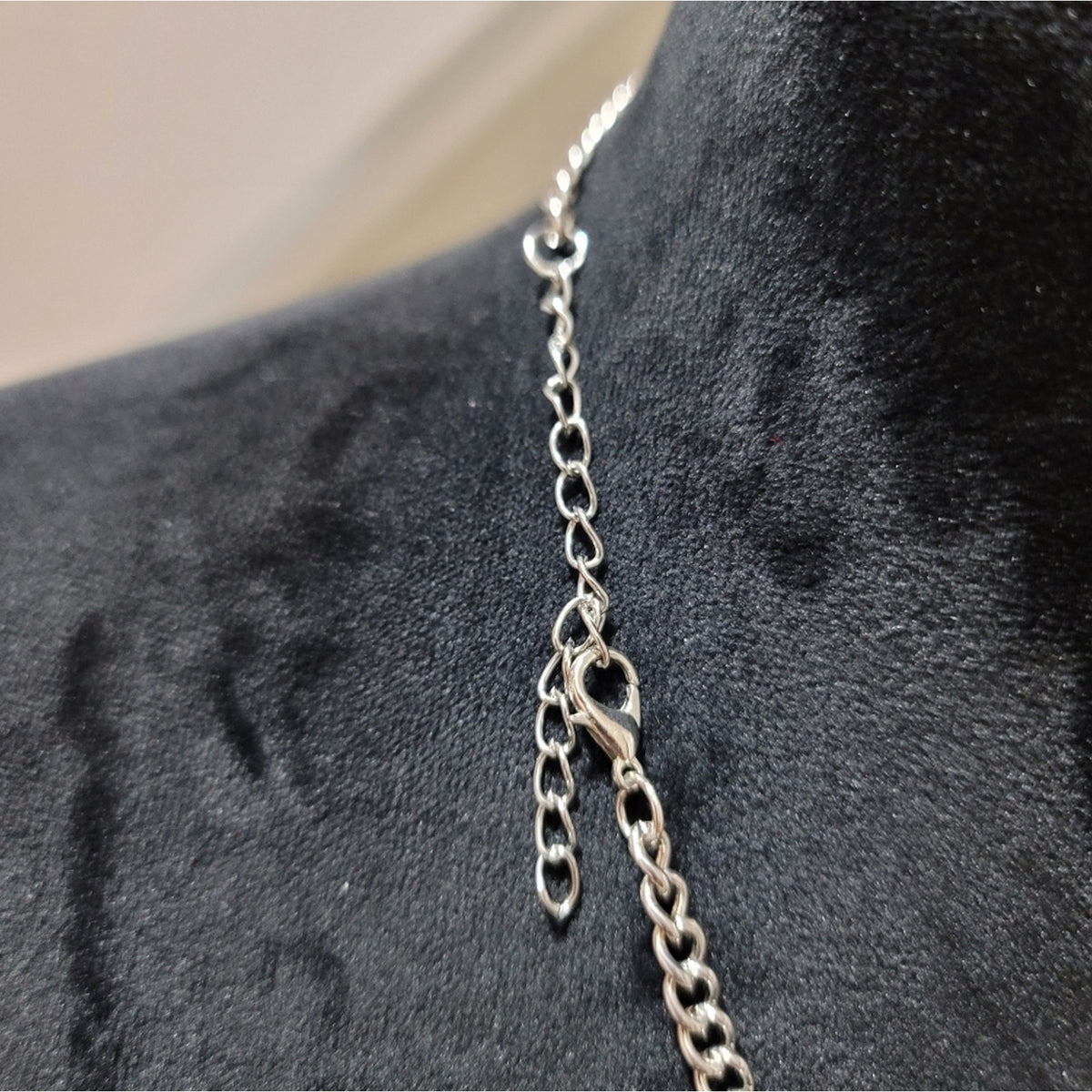 Coral and Silver Fashion Necklace