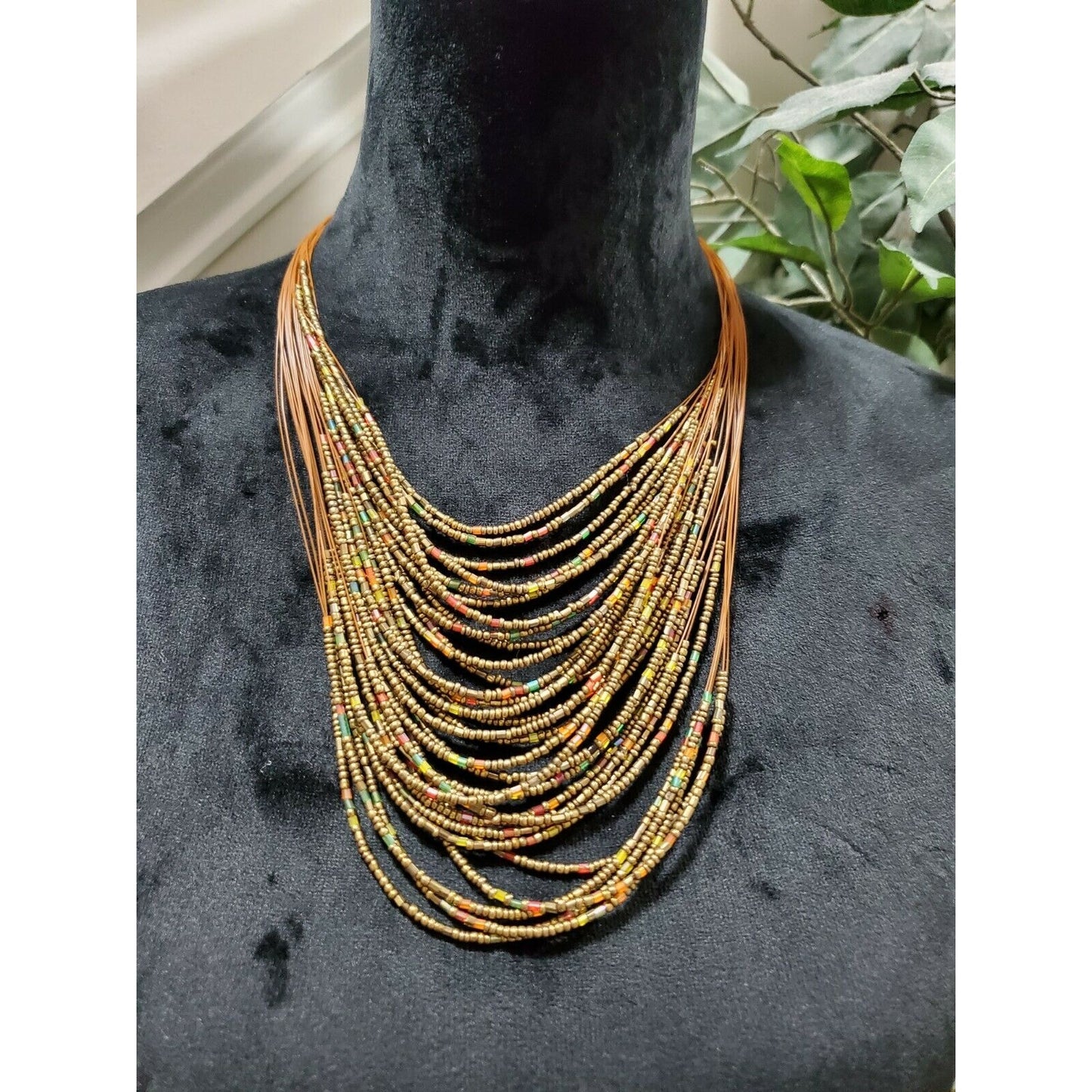 Multi-Layer Colorful Beads Bohemian Style Necklace