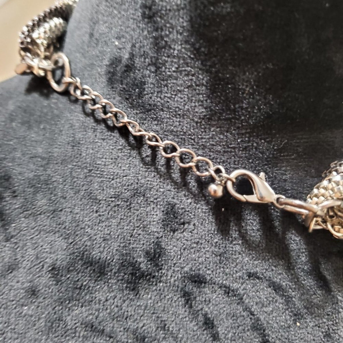 Silver Plated Egypt Cleopatra Bold Snake Braided Chain Collar Choker Necklace