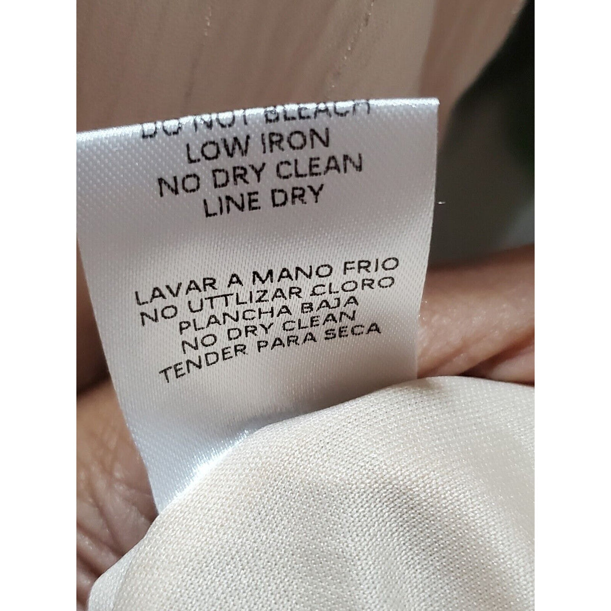 Fashion Nova Womens Ivory Striped 100% Rayon V Neck Long Sleeve 1 Piece Romper M