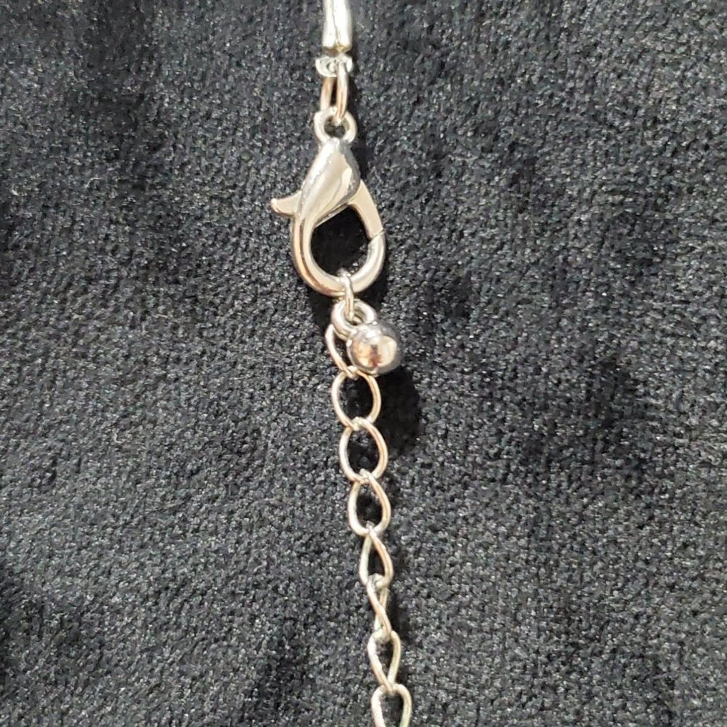 Women's Silver Tube Beaded Fashion Jewelry Necklace