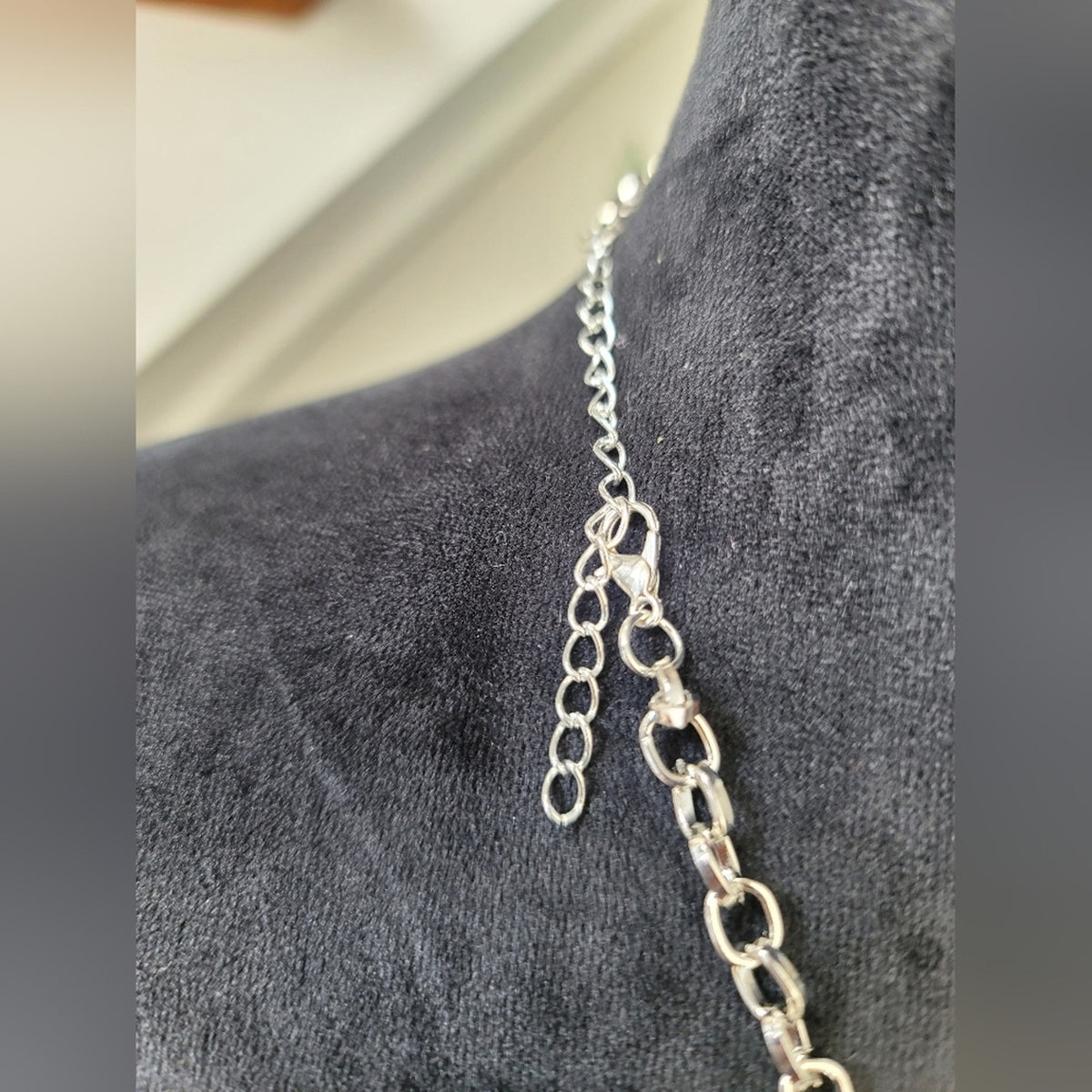 Green and Silver Fashion Necklace