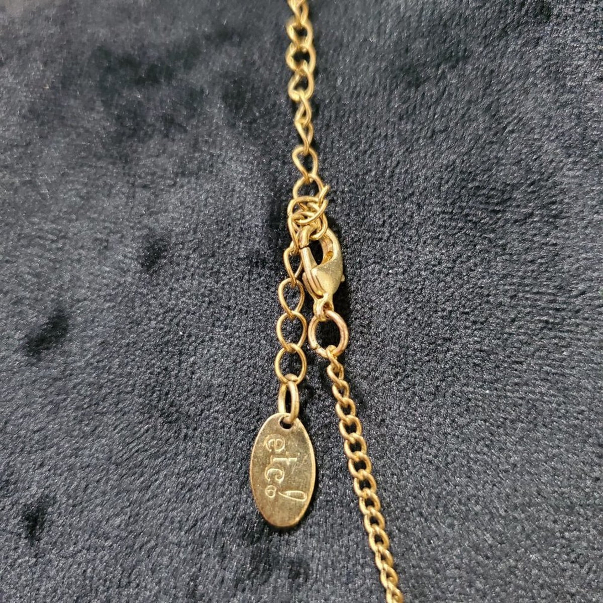 Women's Yellow Gold Round Beaded Flower Long Pendant Necklace