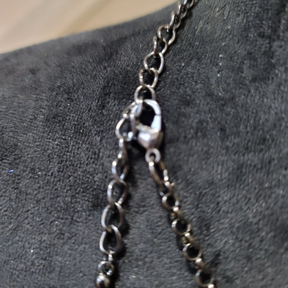 Women's Silver Tone Crystal Rhinestone Statement Stylish Multistrand Necklace