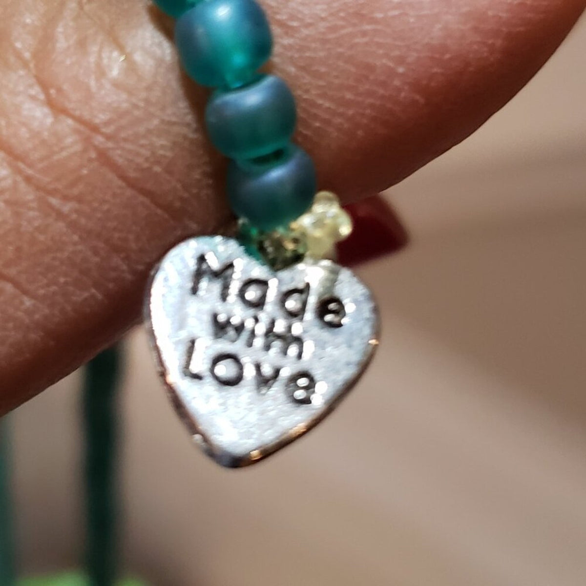 Made with Love Magnesite Turquoise Freeform Magnesite Slabs Beads Necklace