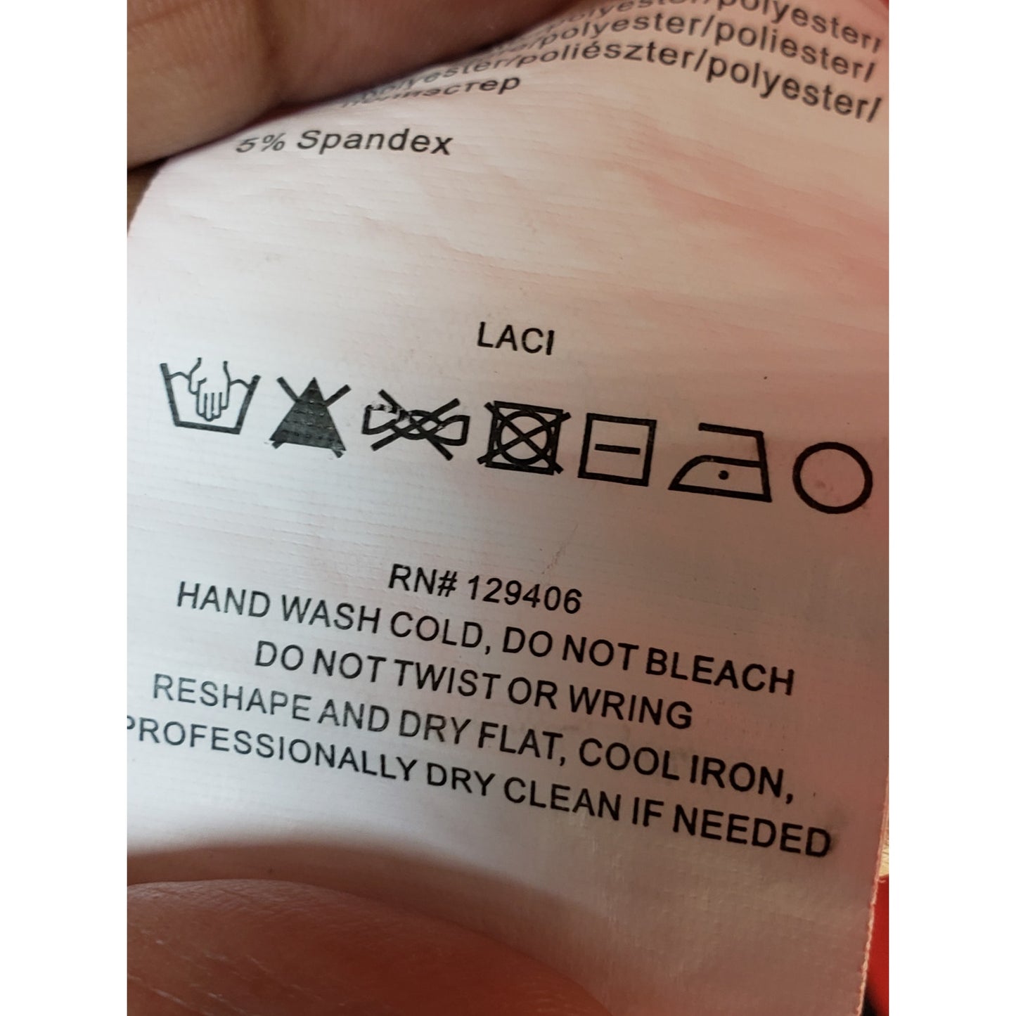 Venus Tank Top Womens S Red Fringe Draping Down Front Halter Neck Sleeveless