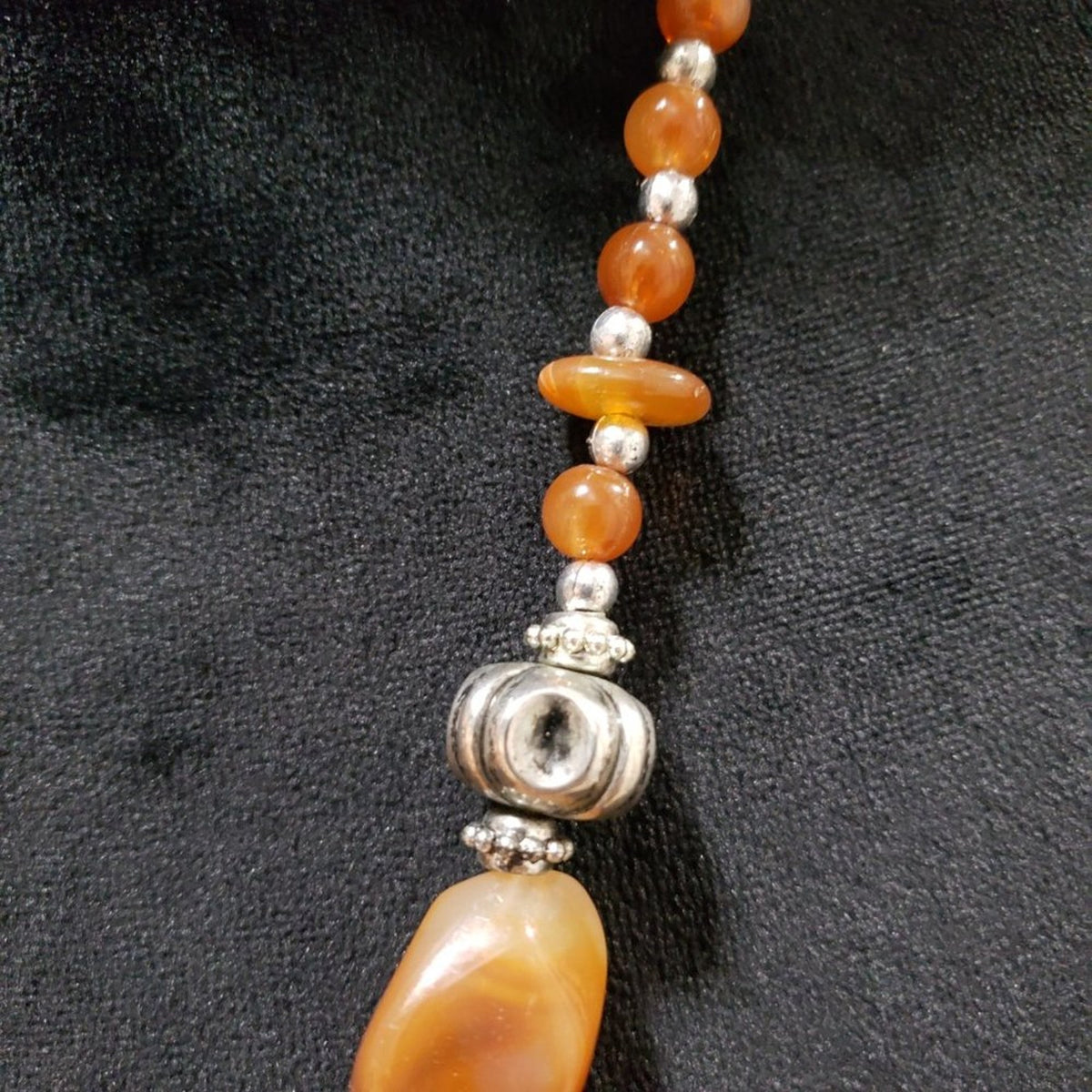 Women's Fashion Chunky Charm Beaded Big Pendant Choker Necklace w/ Lobster Clasp