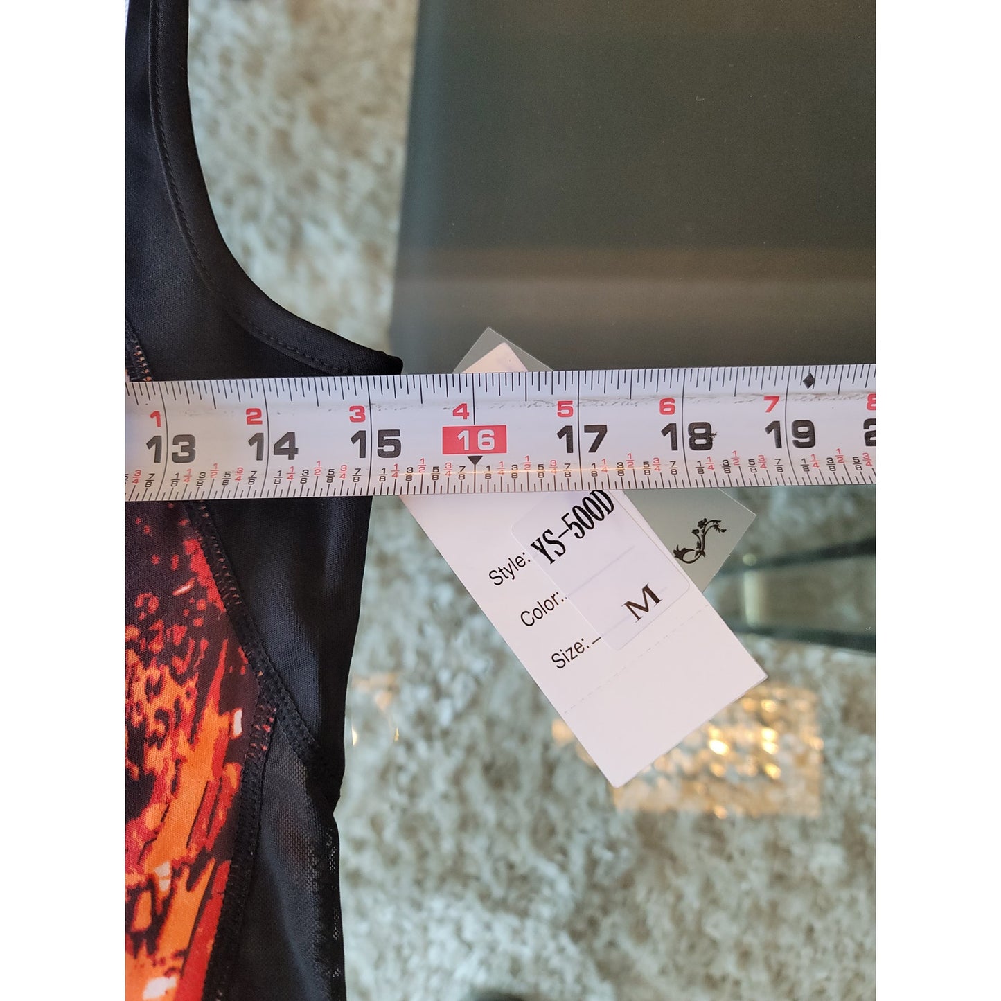 Dolce Bonita Activewear Three Piece Set Women Medium Orange Black Tracksuit