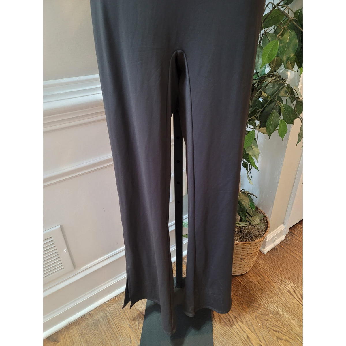 Fashion Nova Jumpsuit Women's Size L Black Halter Neck Cut-Out Romper