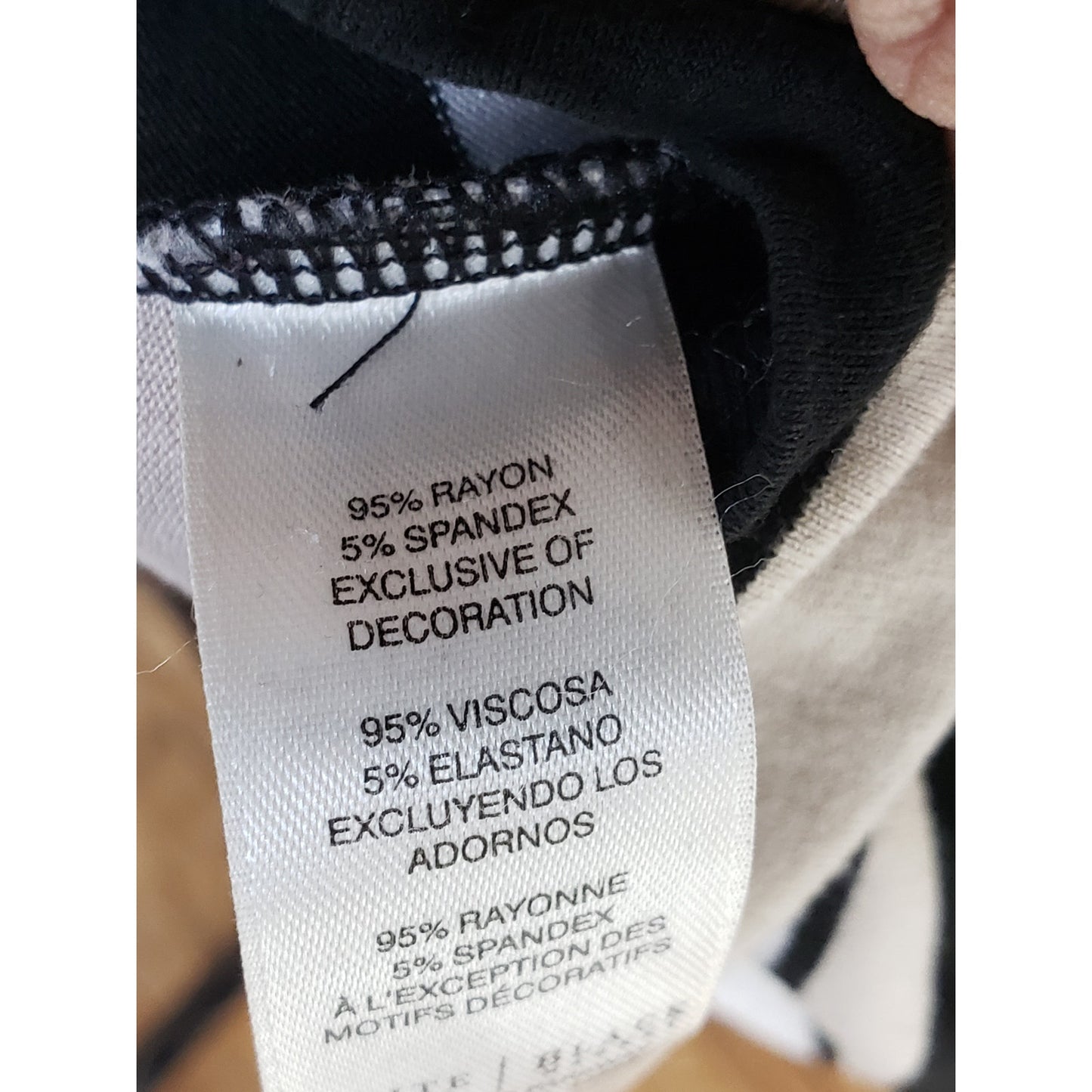 White House Black Market Tunic Top Womens S White Striped Knit Dropped Waist