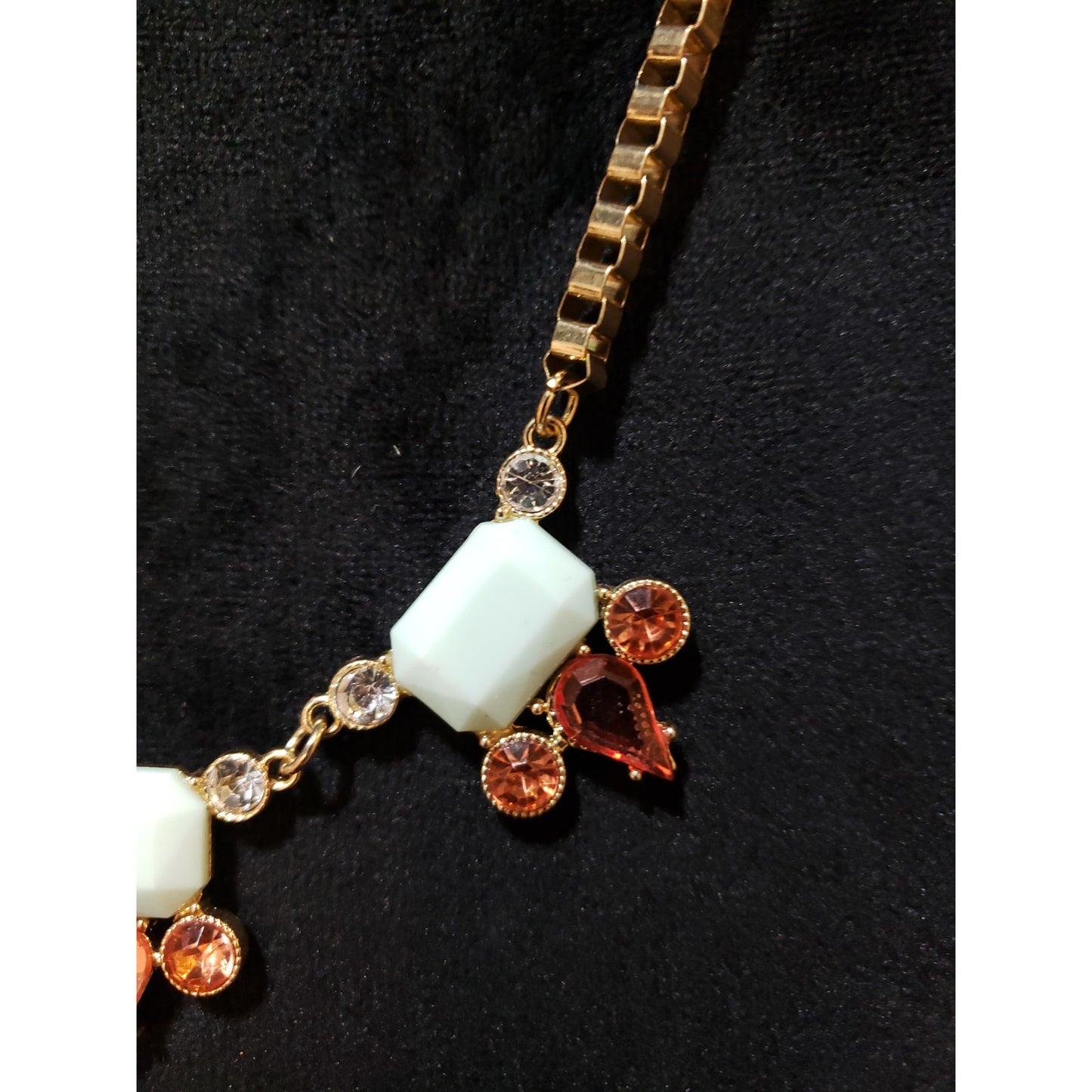 Womens Charmz Star and Pearl Detail Necklace with Lobster Clasp Closure