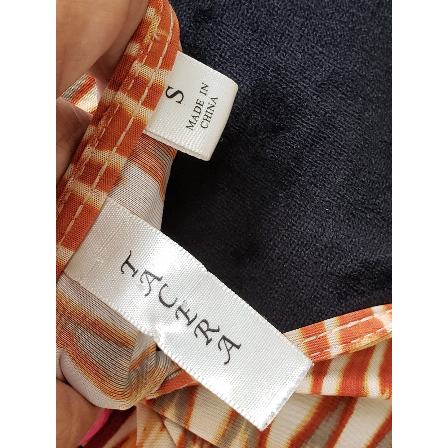 Tacera Midi Dress Womens S Multi Patterned Polyester Foldable Sleeve Quarter Zip