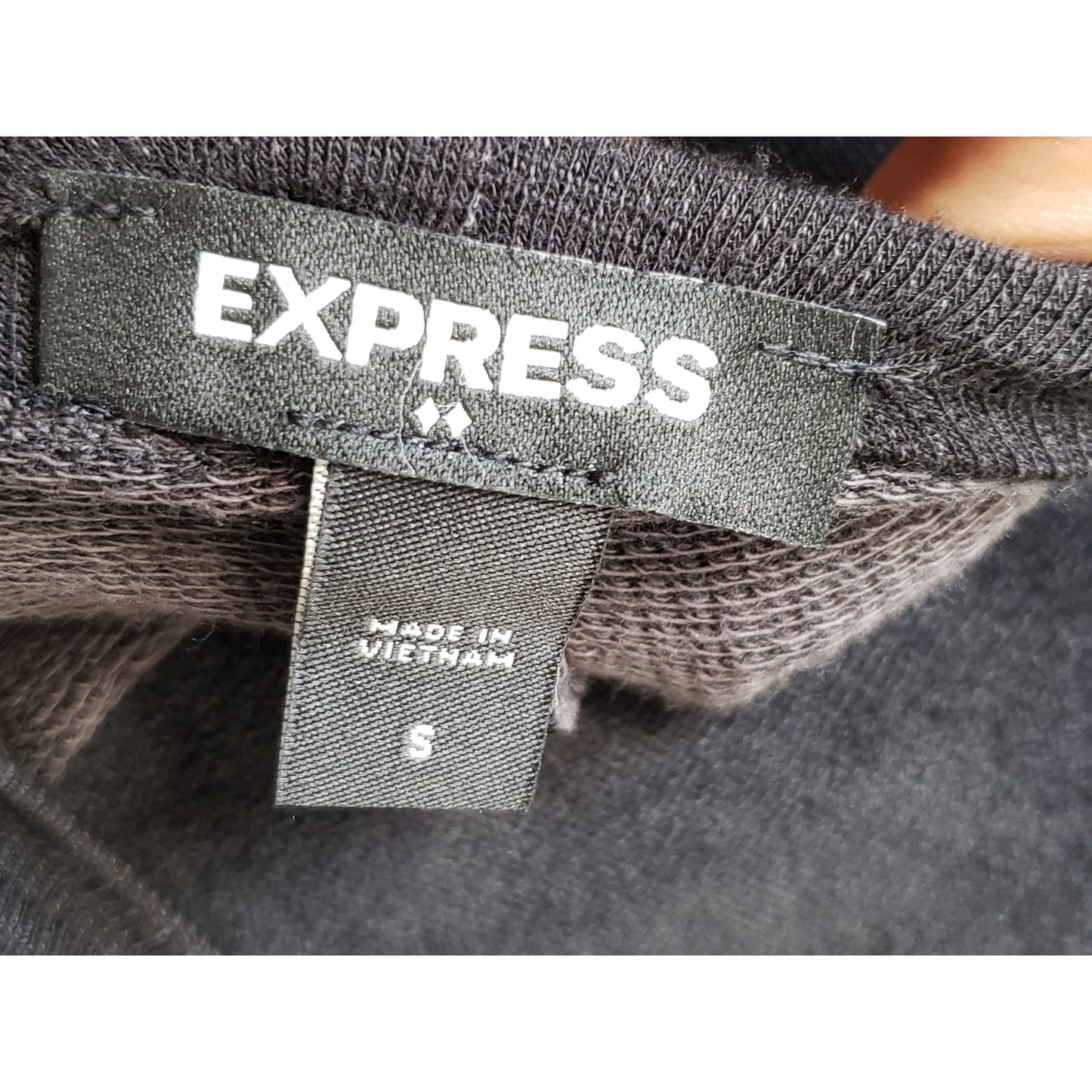 Express Sweater Dress Womens Small Black Stretch Long Sleeve Turtleneck Pullover