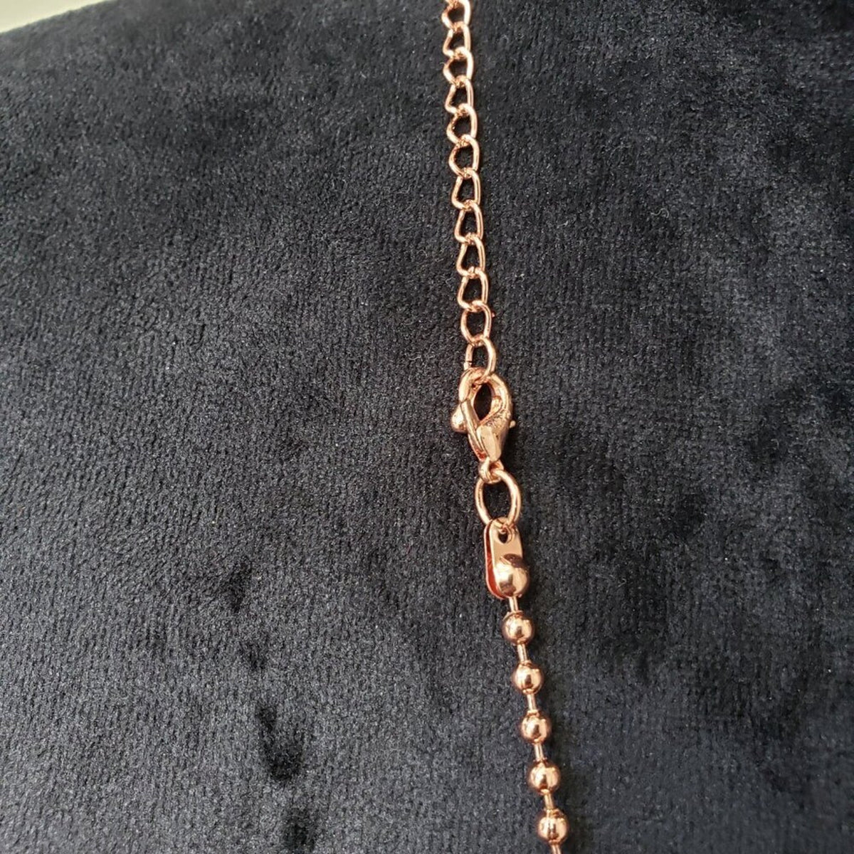 Womens Fashion Gold Tone Skeleton Pendant Necklace Jewelry with Lobster Clasp