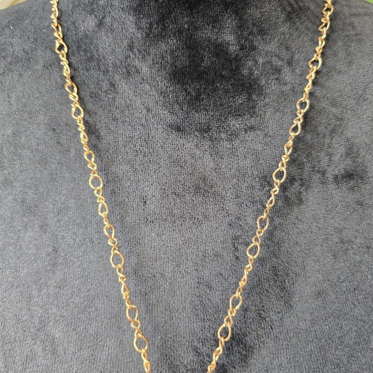 Womens Rhinestone Gold Tone Tussle Ball Orb Pendant Necklace with Lobster Clasp