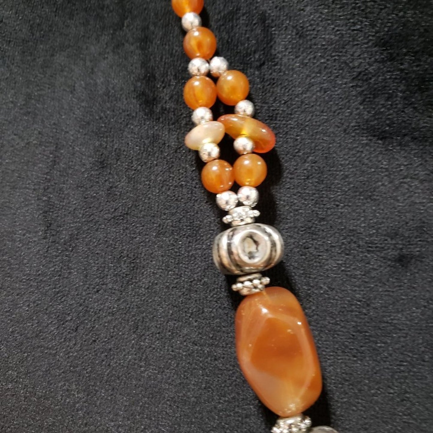Women's Fashion Chunky Charm Beaded Big Pendant Choker Necklace w/ Lobster Clasp