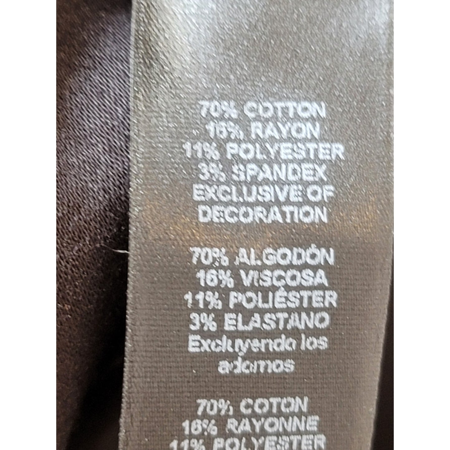 White House Black Market Pants Women's 4R Black Sleek Boot Stretch Work Trousers