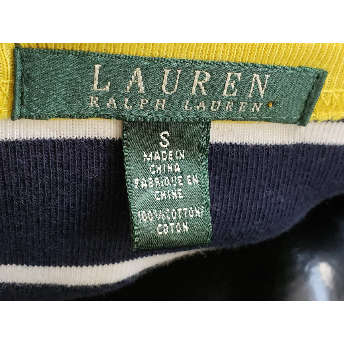 Lauren Ralph Lauren T-Shirt  Dress Womens Small Blue Striped Boat Neck