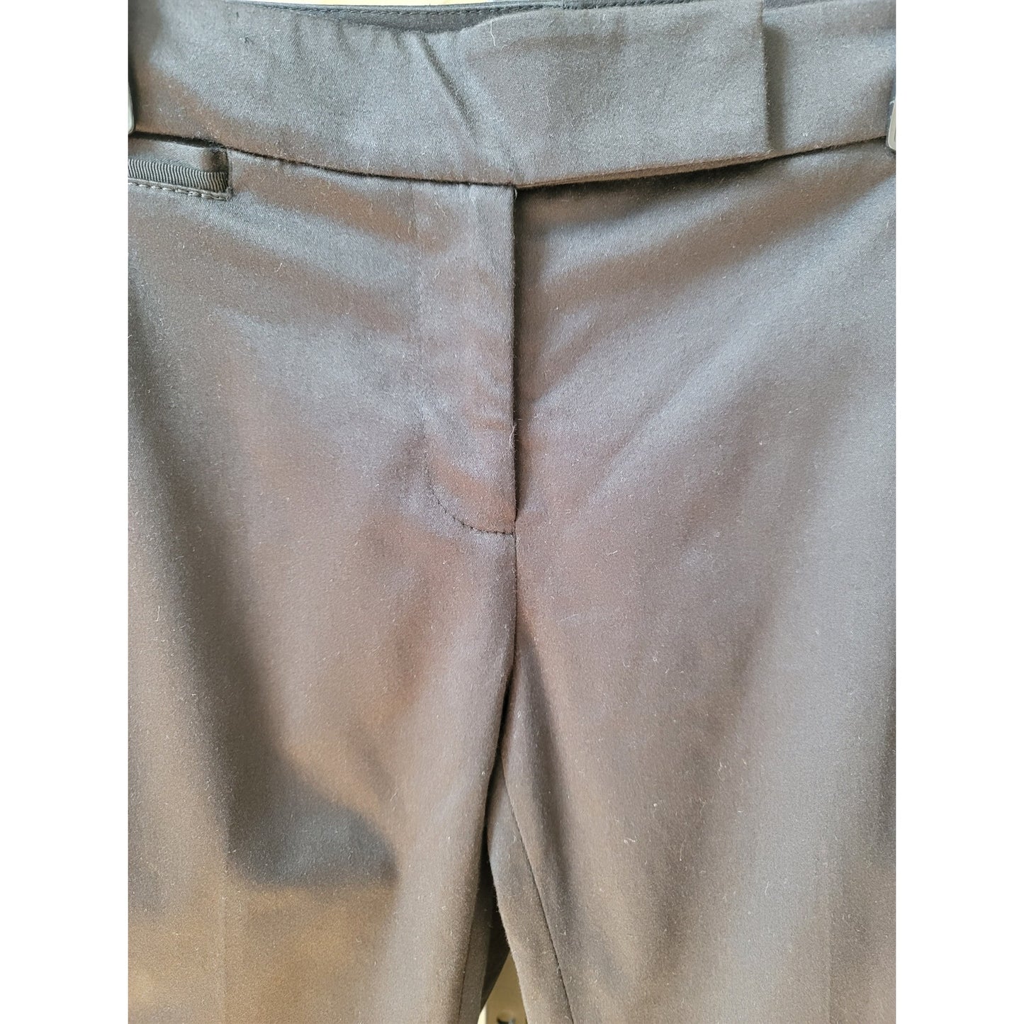 White House Black Market Pants Women's 4R Black Sleek Boot Stretch Work Trousers