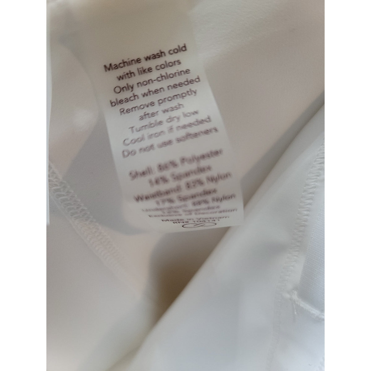 Calia Golf Skort Women's Size XL Pure White Pleated Mid-Rise 4-Way Stretch